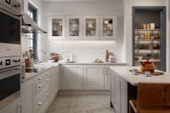Classic Light Grey Kitchen Design